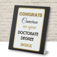 Doctorate Degree Congrats! Personalized