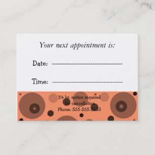Doctors Appointment Card