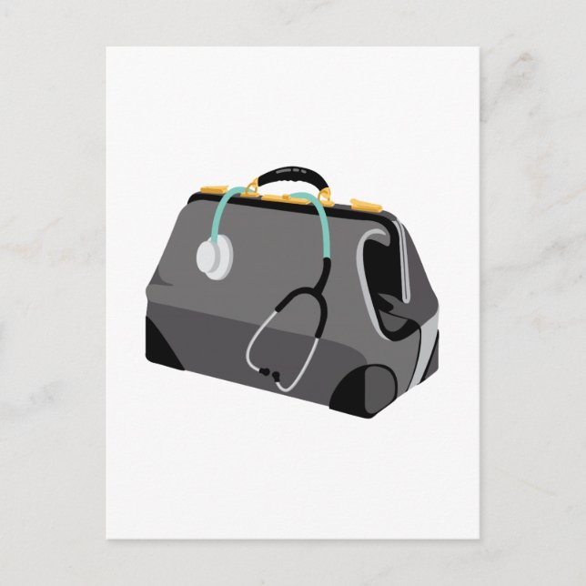 Doctors Bag Postcard (Front)