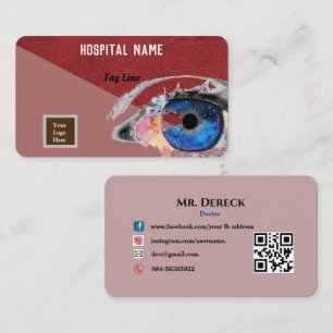 Doctor's   business card