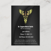 Doctors business card with appointment