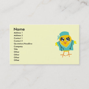 Doctors Chick Business Cards - Doctor