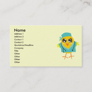Doctors Chick Business Cards - Doctor