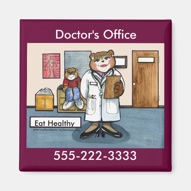 Doctor's Office Magnet (Front)
