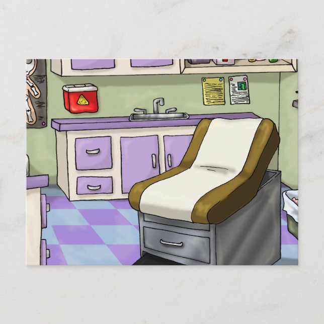 Doctors Office Postcard (Front)