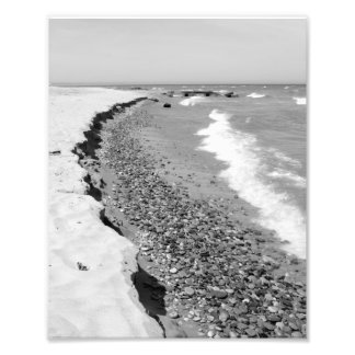 Doctors Park Beach, Lake Michigan, Milwaukee, WI Photo Print