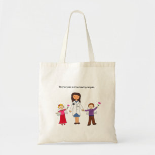 Doctors Surrounded by Angels Tote Bag