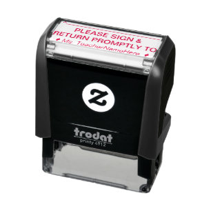 Document Review Request + Name Rubber Stamp