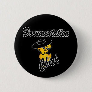Documentation Chick #4 2 Inch Round Button