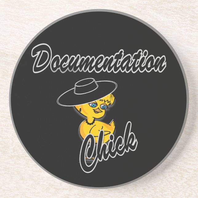 Documentation Chick #4 Coaster (Front)