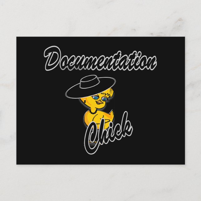 Documentation Chick #4 Postcard (Front)