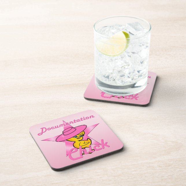 Documentation Chick #8 Coaster (Right Side)