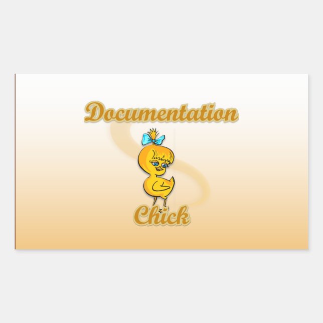 Documentation Chick Sticker (Front)