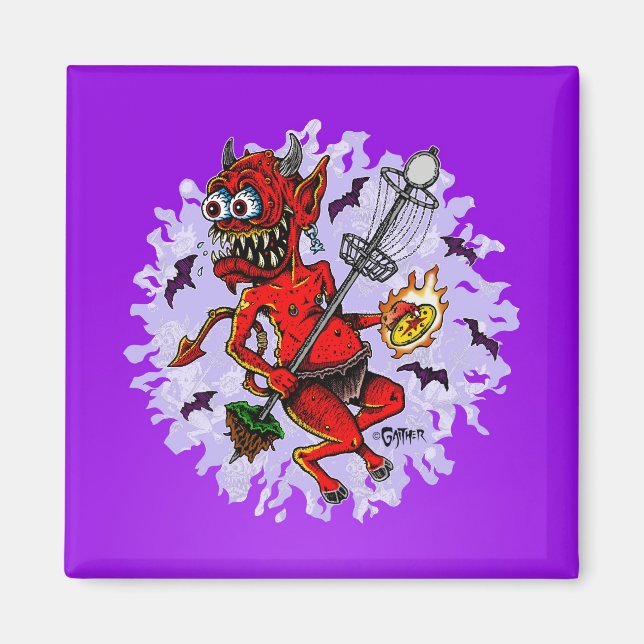 DOD - Disc Golf Magnet (Front)