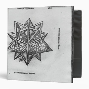 Dodecahedron, from 'De Divina Proportione' Binder