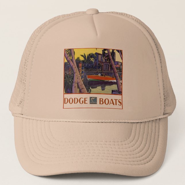 Dodge Boats Trucker Hat (Front)