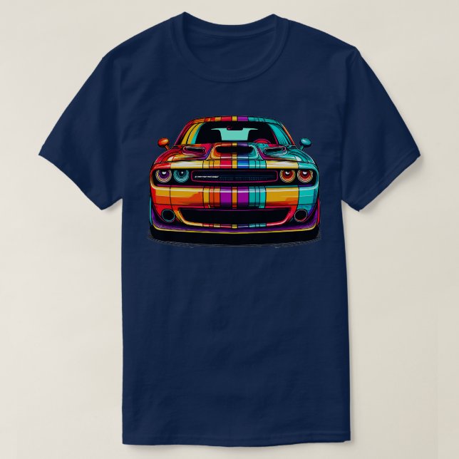 Dodge Challenger 15 T-Shirt (Design Front)