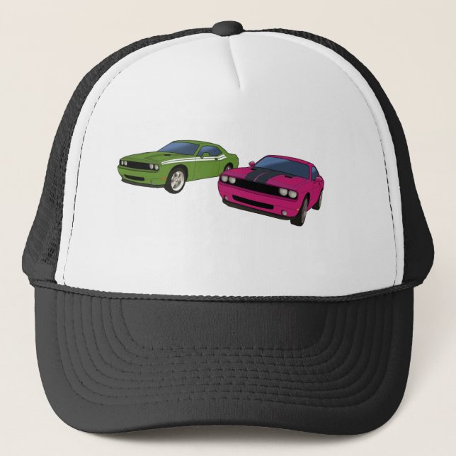 Dodge Challenger cap (Front)