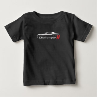 Dodge Challenger Muscle Car American Flag T-Shirt