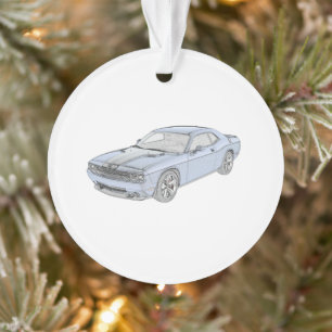 Dodge Challenger Ornament