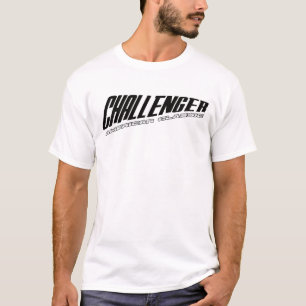 Dodge Challenger - Slanted Design American Classic T-Shirt