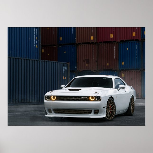 Dodge Challenger SRT Poster (Front)