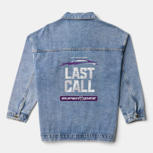 Dodge Charger Super Bee Last Call Denim Jacket