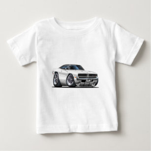Dodge Charger White Car Baby T-Shirt