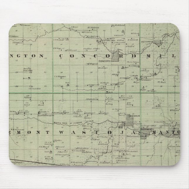 Dodge County, Minnesota Mouse Pad (Front)