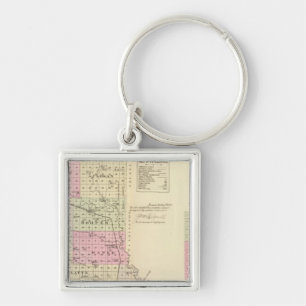 Dodge County, Nebraska Keychain