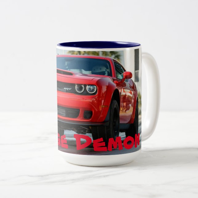 Dodge Demon Coffee Mug (Front Right)