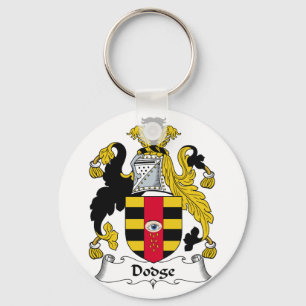 Dodge Family Crest Keychain