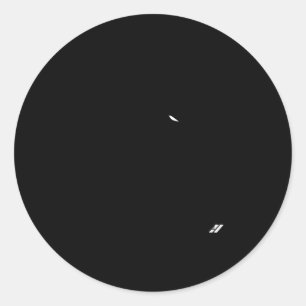 Dodge Hellcat Hell On Wheels Classic Round Sticker