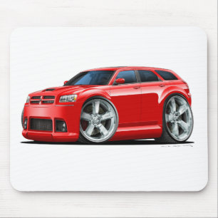 Dodge Magnum Red Car Mouse Pad