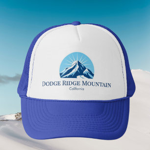 Dodge Ridge Mountain California ski resort Trucker Hat