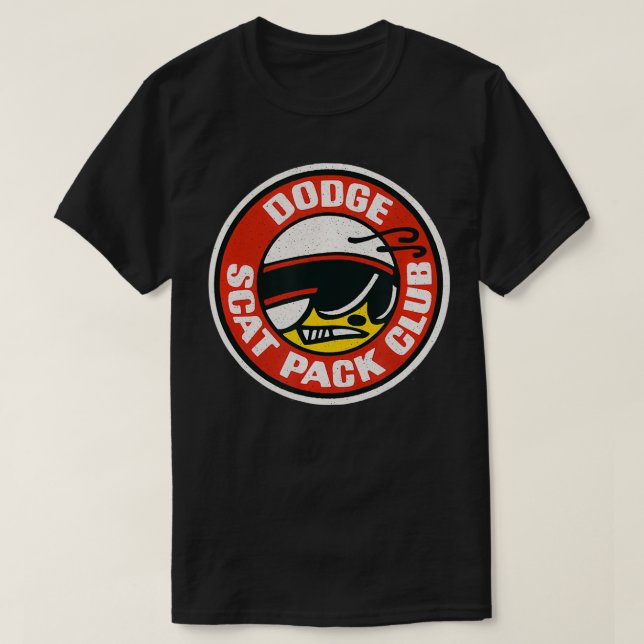 Dodge Scat Pack Club  T-Shirt (Design Front)