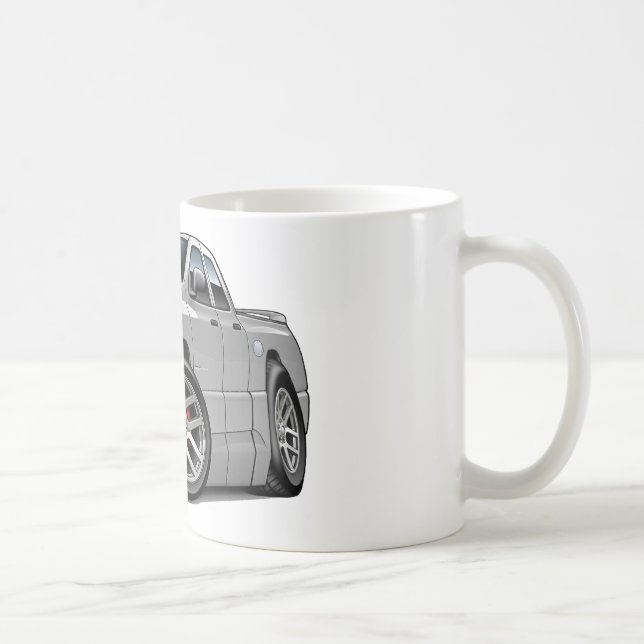 Dodge SRT10 Ram Dualcab Grey Coffee Mug (Right)