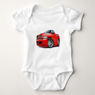 Dodge SRT10 Ram Red Baby Bodysuit