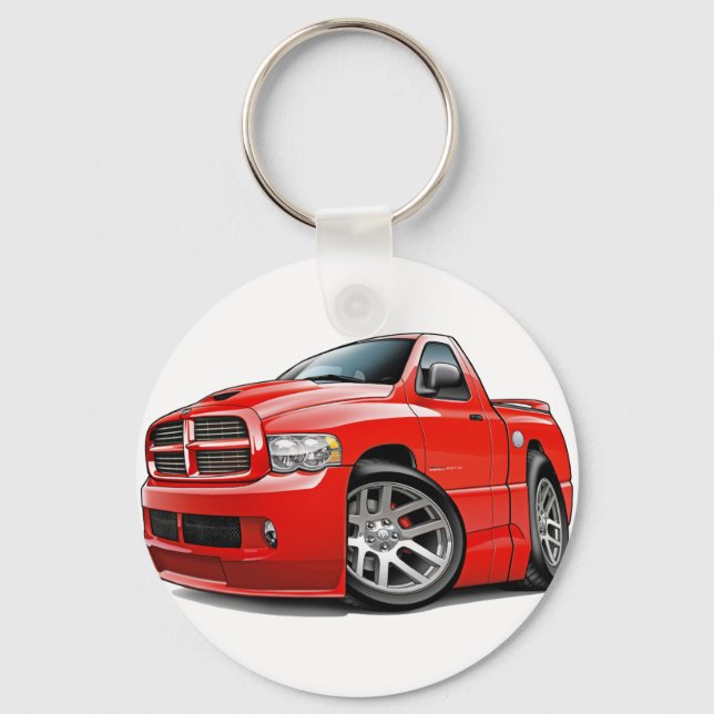 Dodge SRT10 Ram Red Keychain (Front)