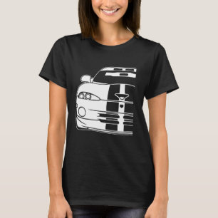 Dodge Viper 1996 Gts Stripes 1 T-Shirt