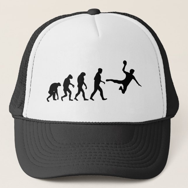 dodgeball evolution trucker hat (Front)