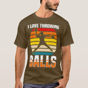 Dodgeball I Love Throwing Balls T-Shirt