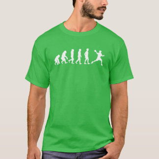 Dodgeball Player Evolution retro T-Shirt