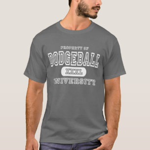 Dodgeball University Dark T-Shirt