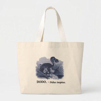 Dodo Bird (Didus ineptus) Large Tote Bag
