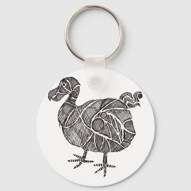 Dodo Bird Keychain (Front)