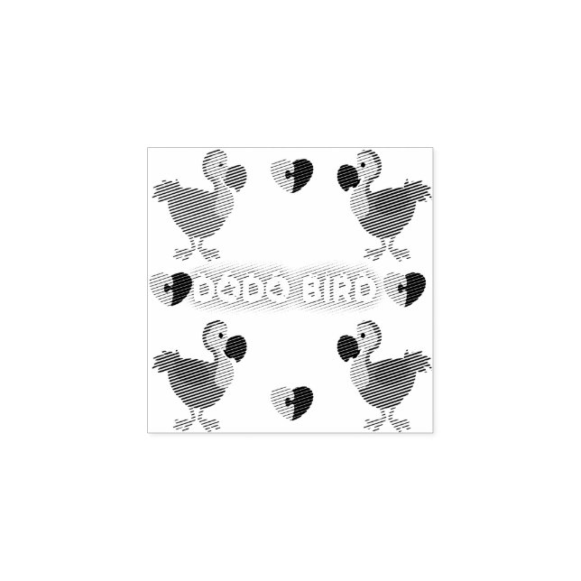 Dodo bird love!  stamp (Imprint)
