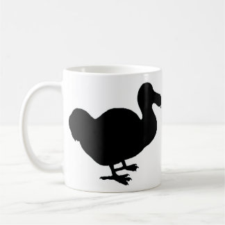 Dodo Bird Silhouette Coffee Mug