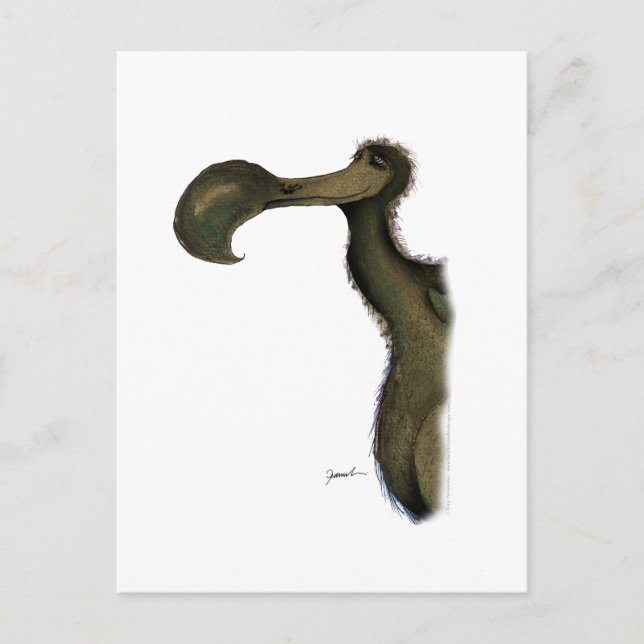dodo bird, tony fernandes postcard (Front)