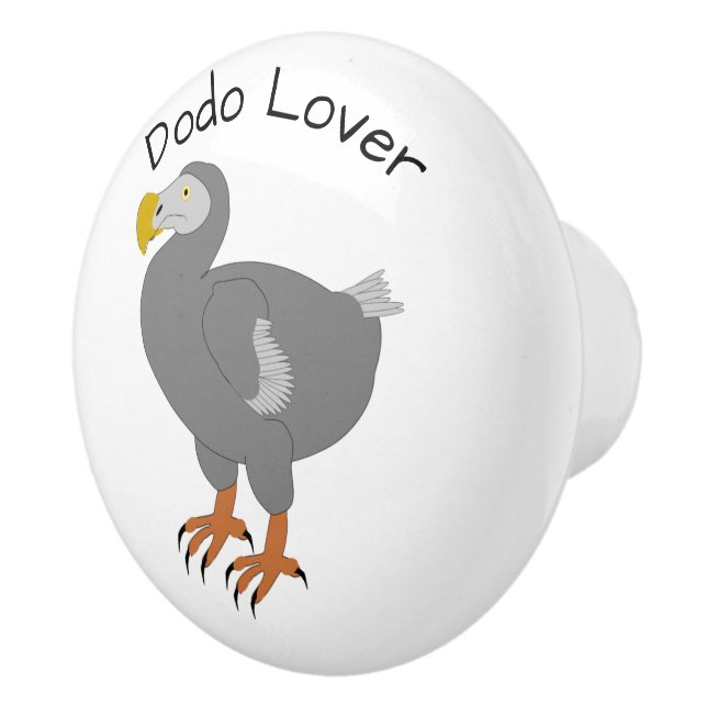 Dodo Design Personalised Ceramic Knob (Right)